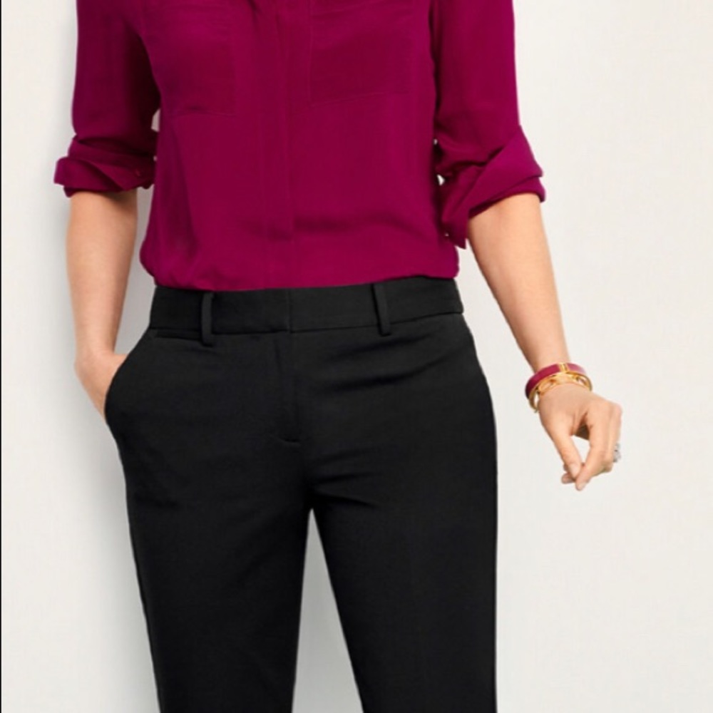Talbots black dress pants
